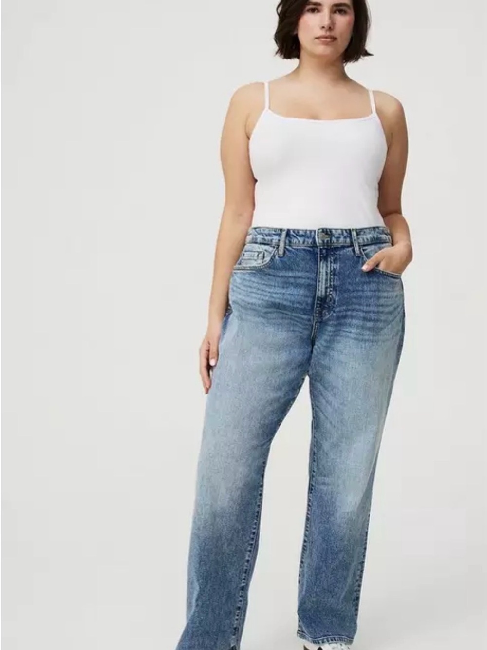 NWT TORRID Baggy High-Rise Straight Jean SIZE 18 - Picture 6 of 6